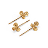Floral Hair Clip Set – 4-Piece Elegant Blooming Barrettes