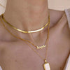 Custom Sterling Silver Name Necklace – Personalized Gift with Box Chain in Silver, Gold or Rose Gold