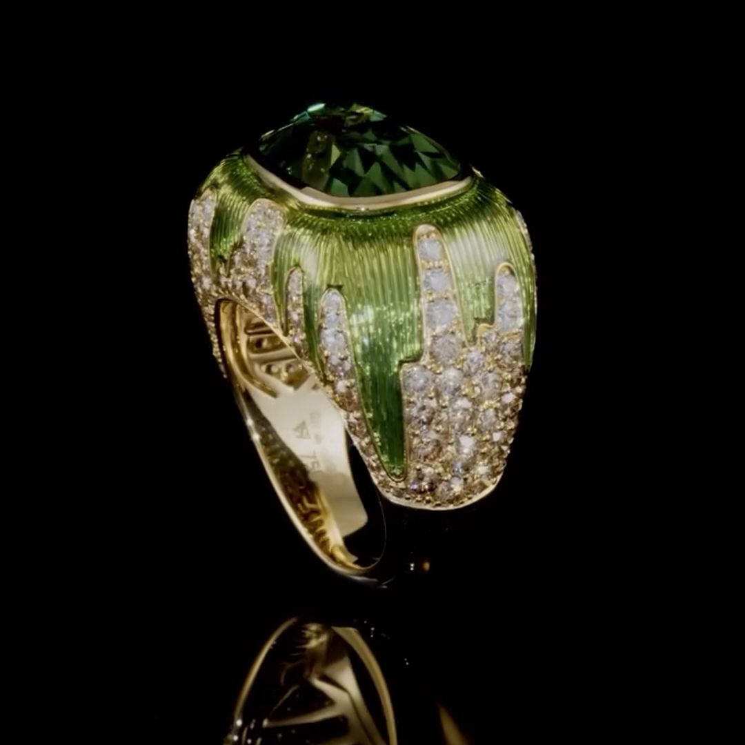 18ct Cushion Cut Luxury Handmade Men's Ring In Sterling Silver