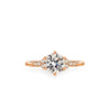 Classic Round Cut 6 Prong Moissanite Ring