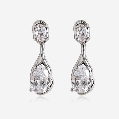 Elegant Pear Drop Earrings