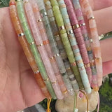 Adjustable Natural Stone Beaded Dainty Bracelet