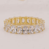 Emerald Cut Bridal Set