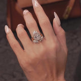 Luxury 3PCS Oval Cut Bridal Set In Sterling Silver