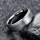 Simple Design Men's Tungsten Steel Band