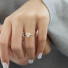 Heart Cut Solitaire Gold Tone Engagement Ring For Her