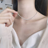 Classic 925 Sterling Silver Snake Chain Necklace