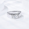 1CT Moissanite Round Cut Engagement Ring For Men in Sterling Silver