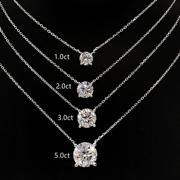 Layered Necklace Cubic Zirconia Pendants Three Tone Gold on Sterling Silver Layered Necklace Cubic Zirconia Pendants Three Tone Gold on Sterling Silver