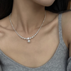 S925 Sterling Silver Pearl Necklace