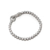 Sale | Round Cut Bezel Tennis Bracelet in Sterling Silver
