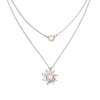Sunflower Opal Layered Necklace