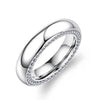 Classic Eternity Oval Cut Couple Rings