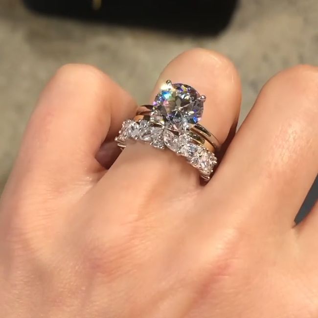 Wedding Ring Set, Moissanite White Gold Engagement Ring, Oval 9x7mm  Moissanite Ring, Diamond Milgrain Band, Solitaire Ring, Promise Ring - Etsy