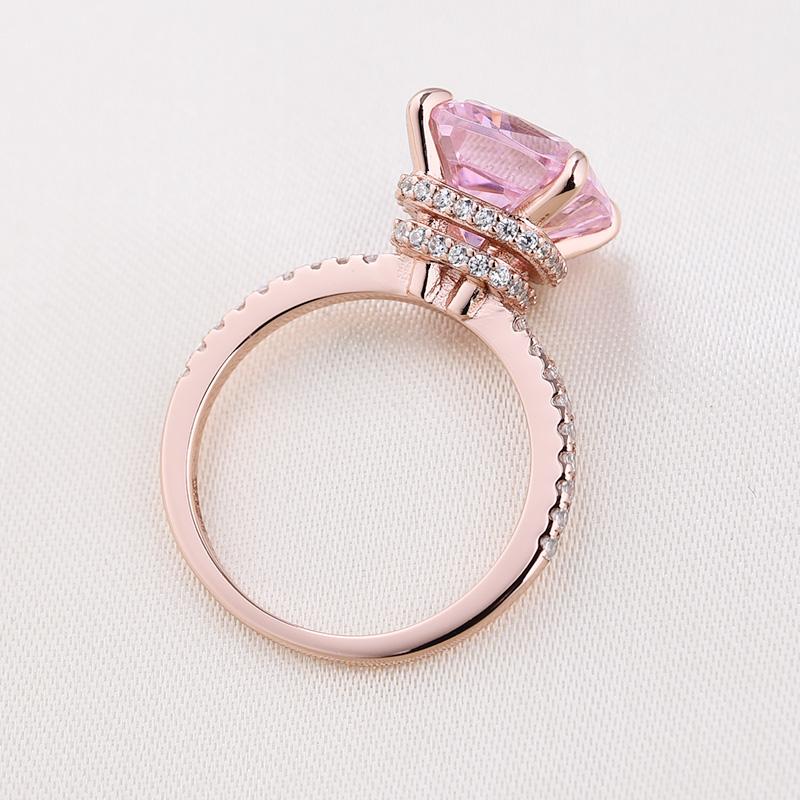 Retailer of 22kt 916 gold pink stone ring | Jewelxy - 165394