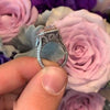 Double Halo Eternity Engagement Ring