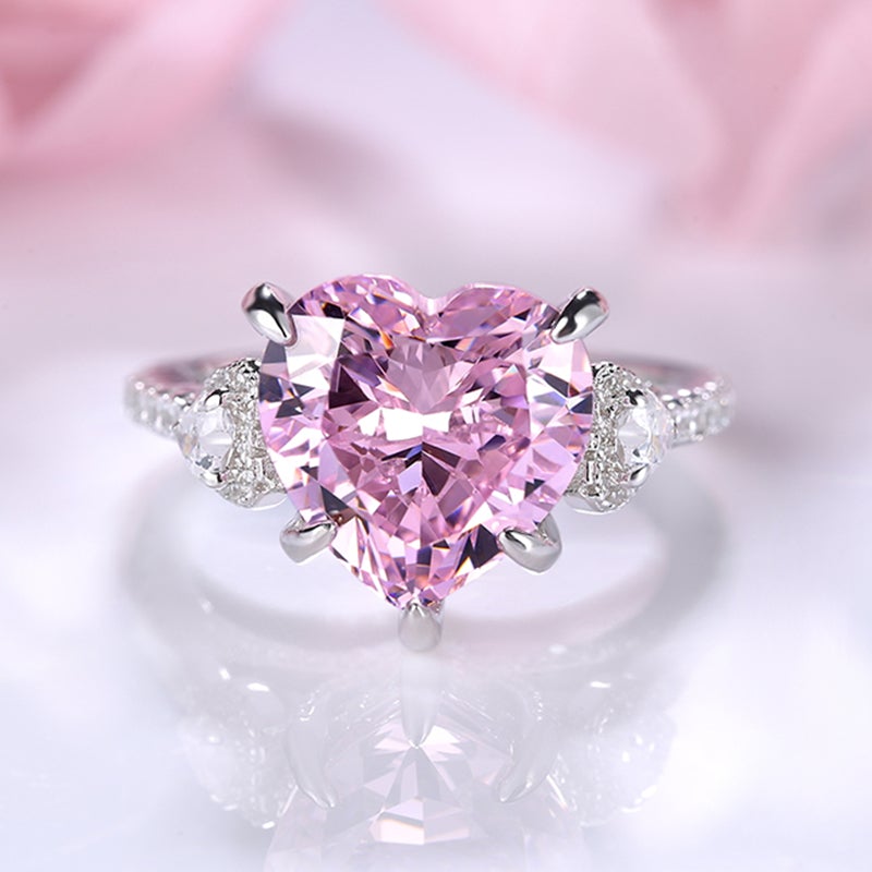 Heart Shaped Diamond Rings – Paul Bram