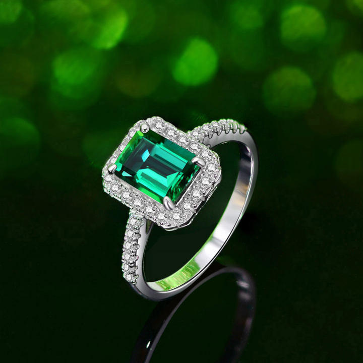Elysium Ring with Green Diamond, Black Ring | Jewelry by Johan - Jewelry by  Johan