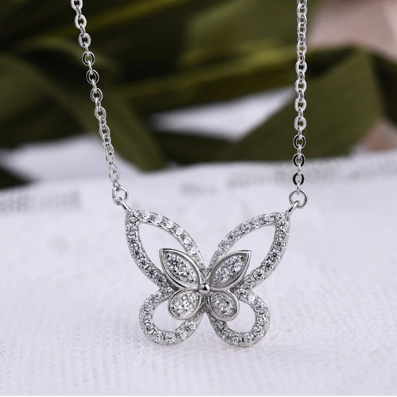 Butterfly design necklace online