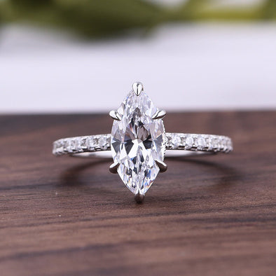 Diamond rings marquise cut Clearance