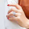 Classic Three Stone Engagement Ring