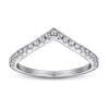 V-Shape Sterling Silver Stackable Ring