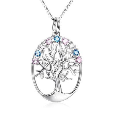 Tree Of Life Sterling Silver Pendant Necklace