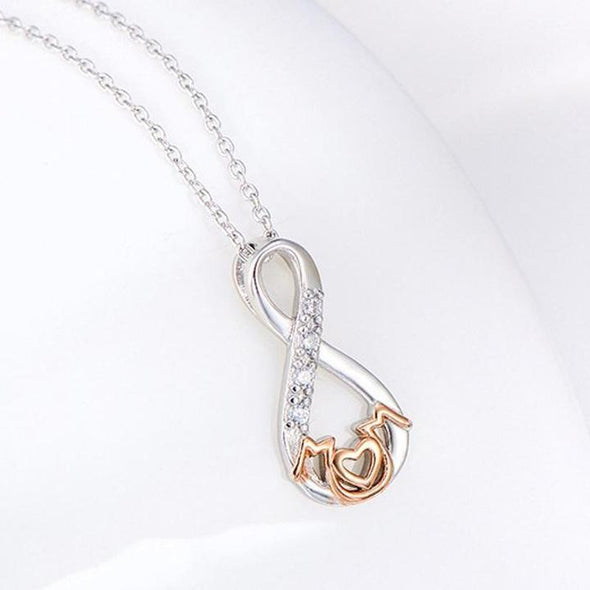 Infinity Pendant Necklace For Mom