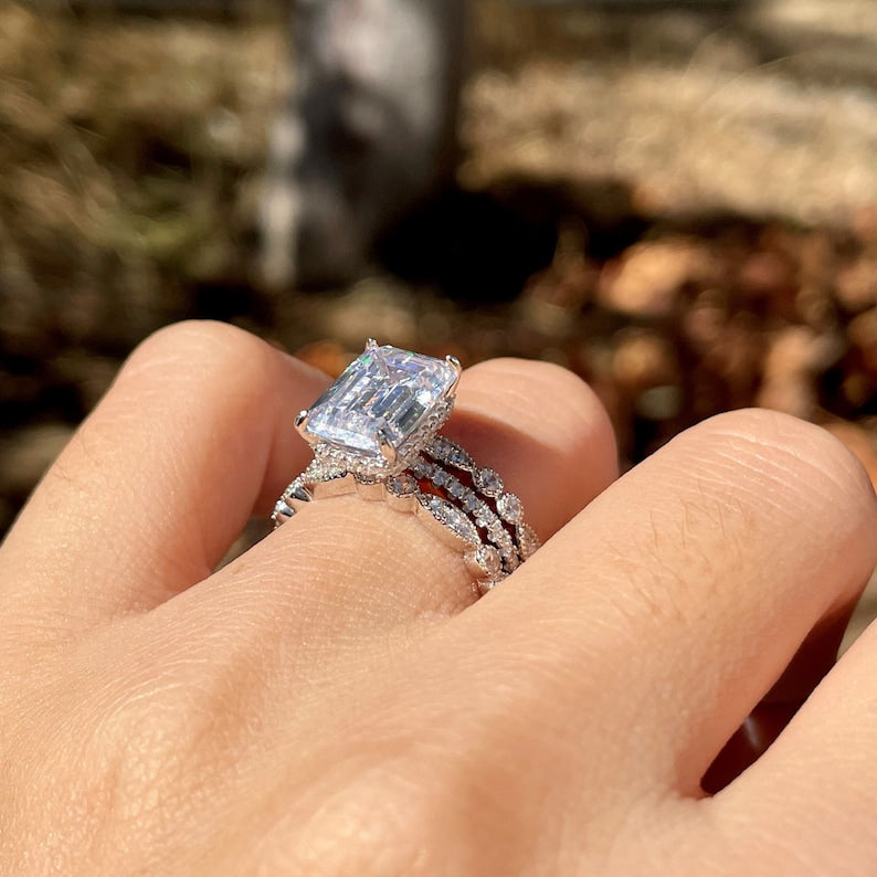 Emerald Cut Engagement Rings – Commins & Co Jewellers, Dublin