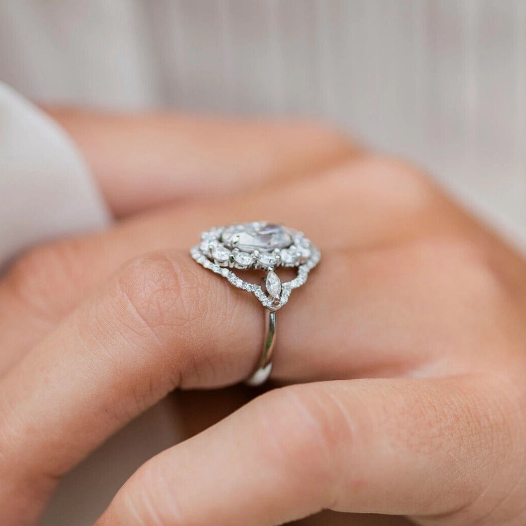 Beautiful Wedding Diamond Set from Jared's